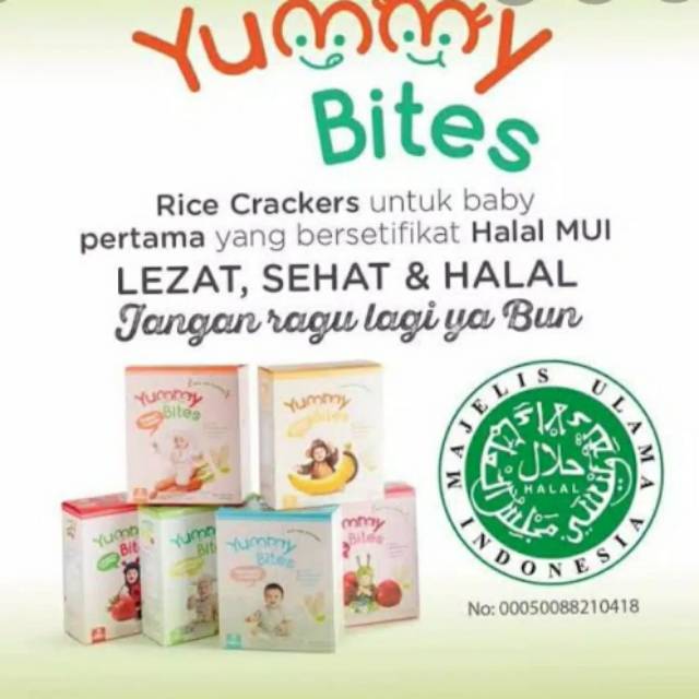 Yummy Bites/Cemilan Bayi sehat