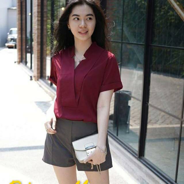 Bc-rebbeca top maroon