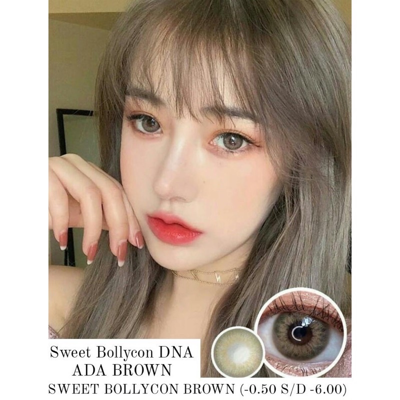 bollycon ada brown softlens