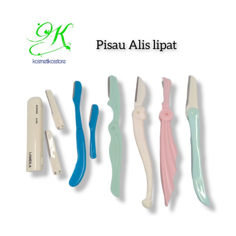 Pisau Alis Lipat