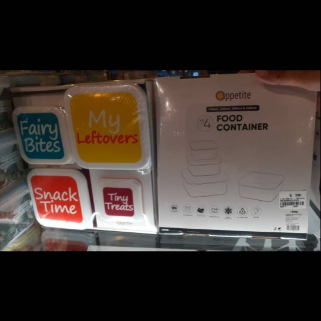 Food kontainer informa