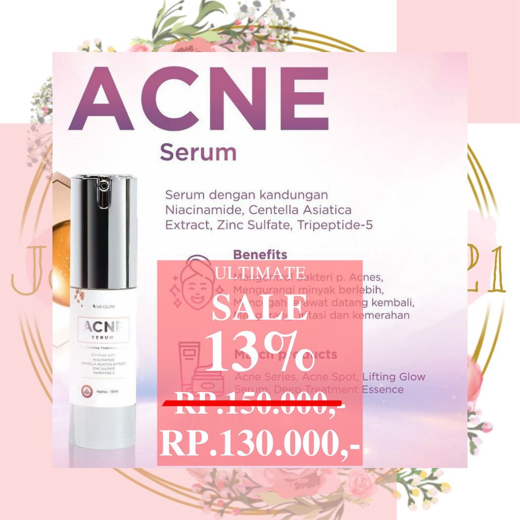 Acne serum MS GLOW ORIGINAL