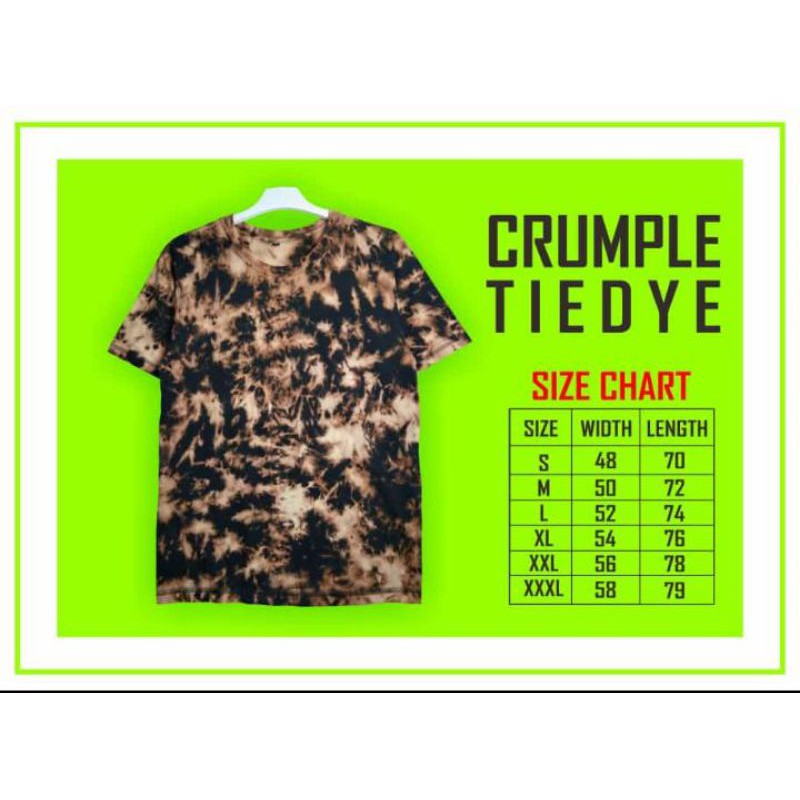 KAOS TIE DYE COTTON COMBAS 30S