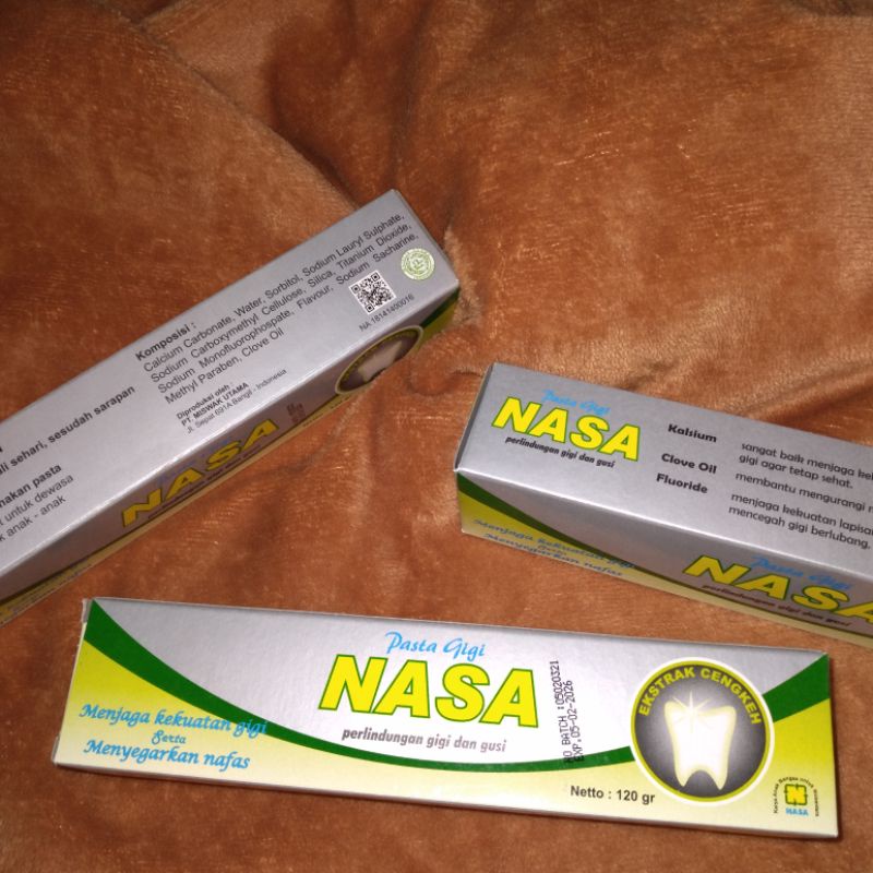 pasta gigi NASA