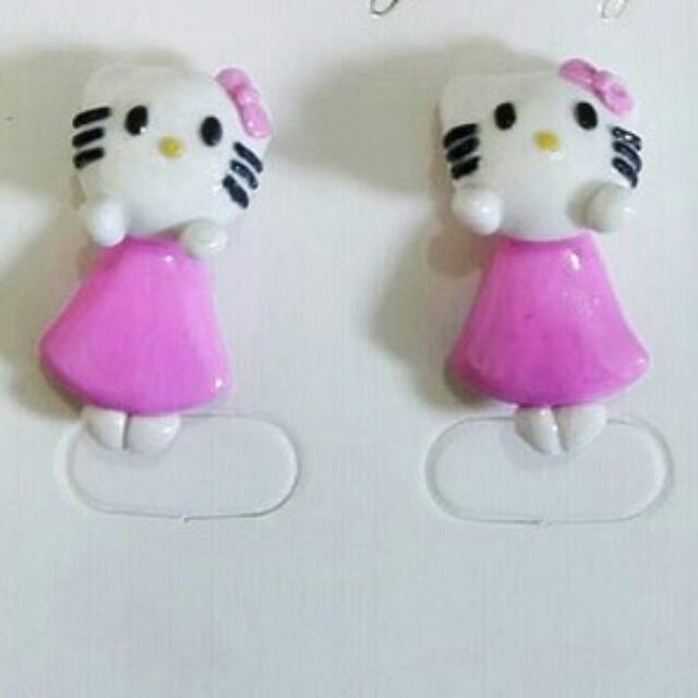 Anting Clay Hello Kitty Tusuk Stainless