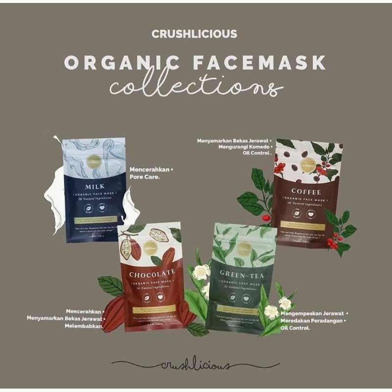 Masker Crushlicious 25gr (free gift)