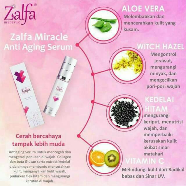 Zalfa Miracle Antiaging Serum