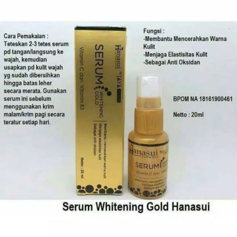 serum hanasui gold