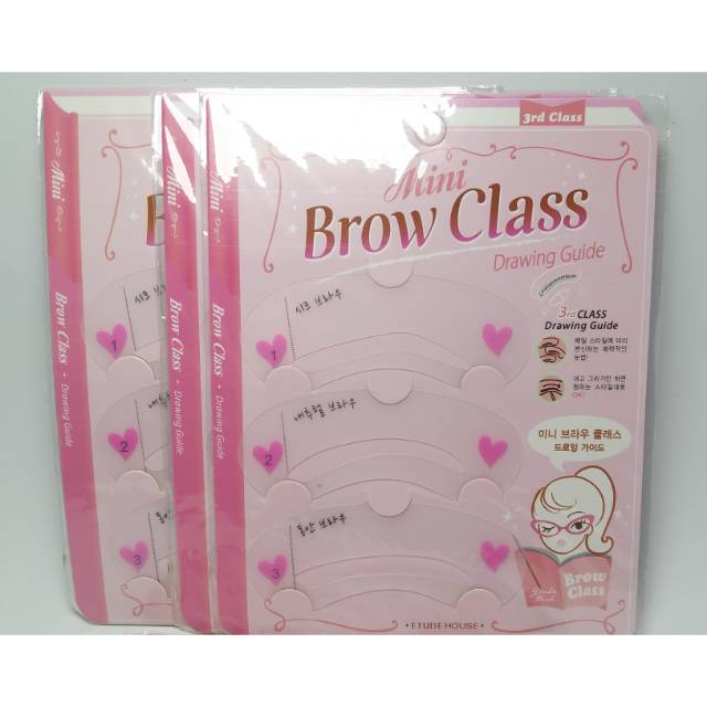 Cetakan alis mini brow class
