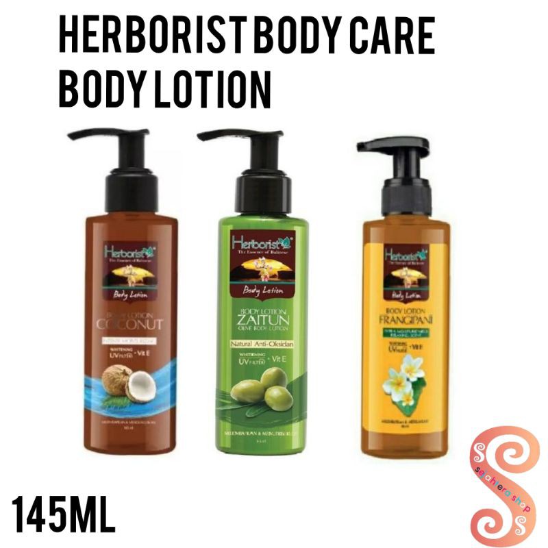 Herborist body lotion