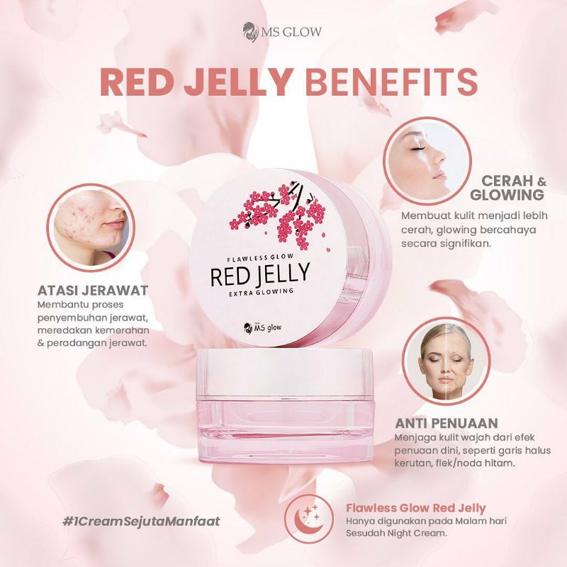 Red Jelly Ms glow