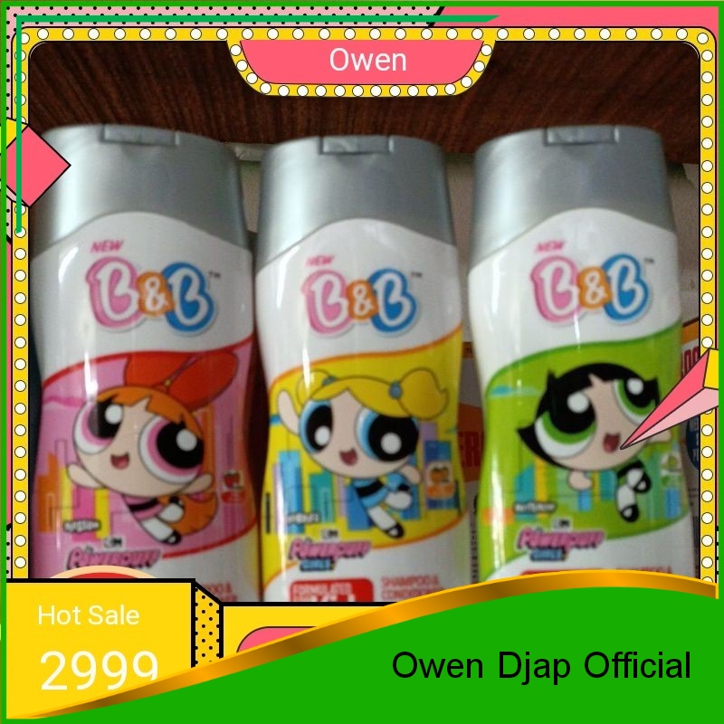 (COD)Shampo anak B&B kids & conditioner 200ml