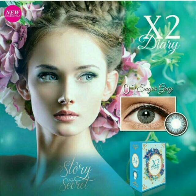 Softlens X2 Diary No 1 Sugar Grey