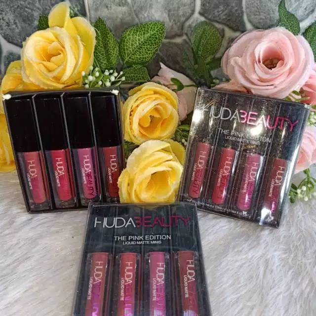 Lipstik huda the pink edition