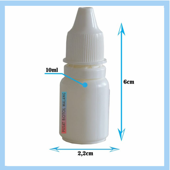 Botol Tm/Tetes Mata 10Ml Putih