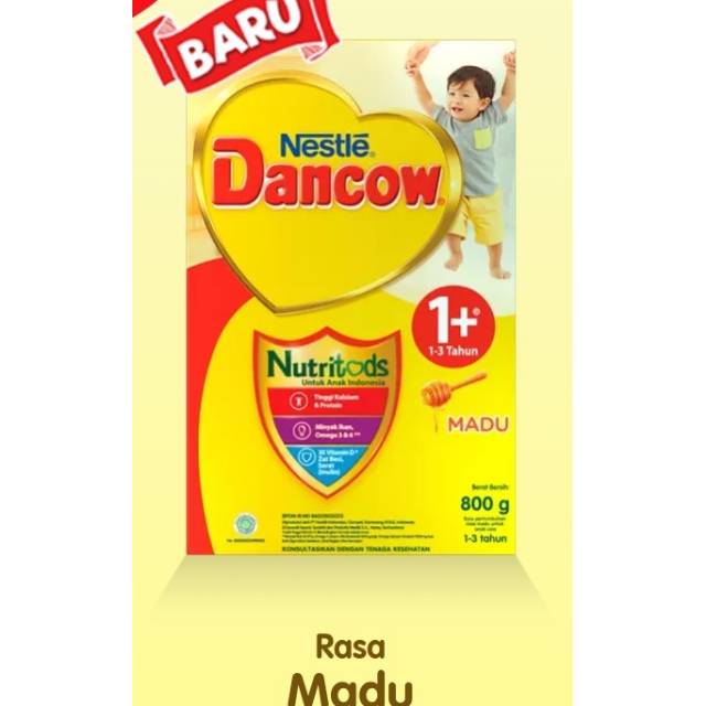 Dancow 1+ Madu 800 Gram