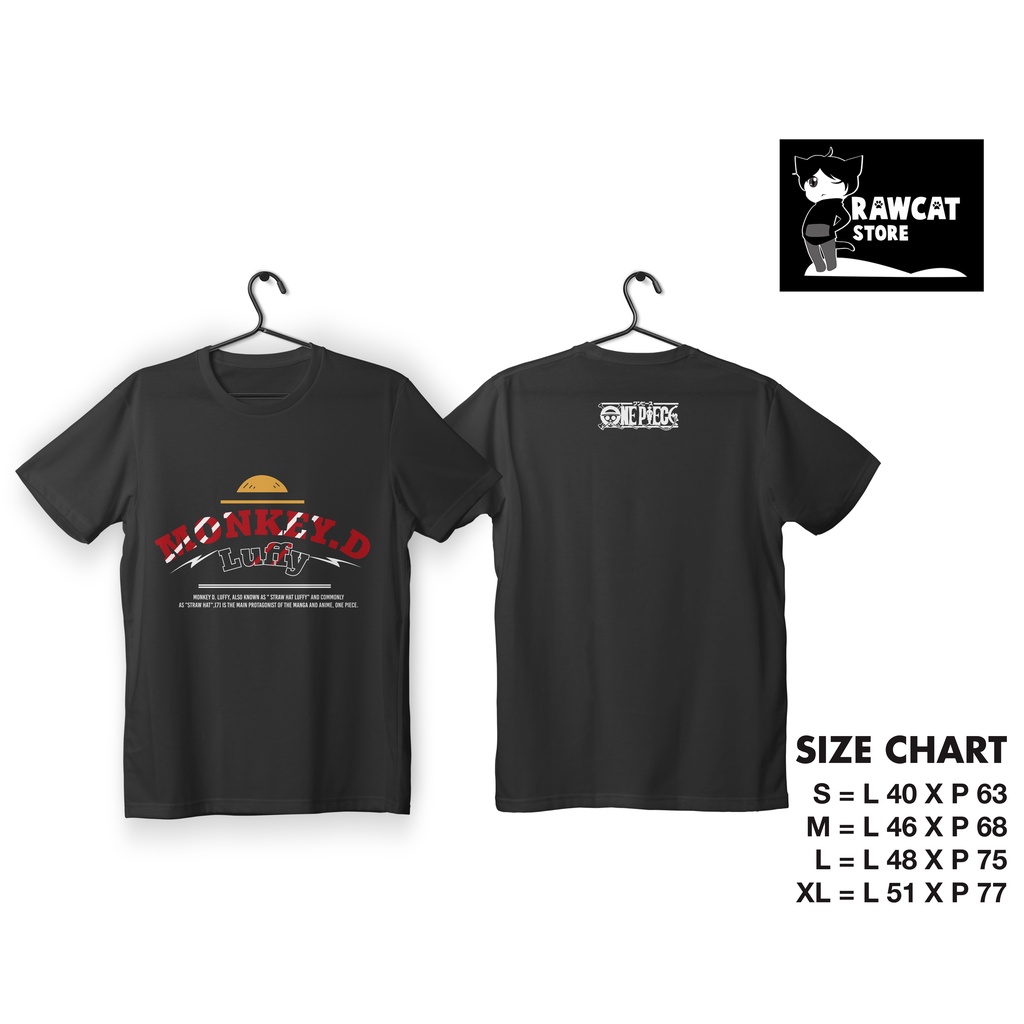 Kaos Monkey D Luffy Keren