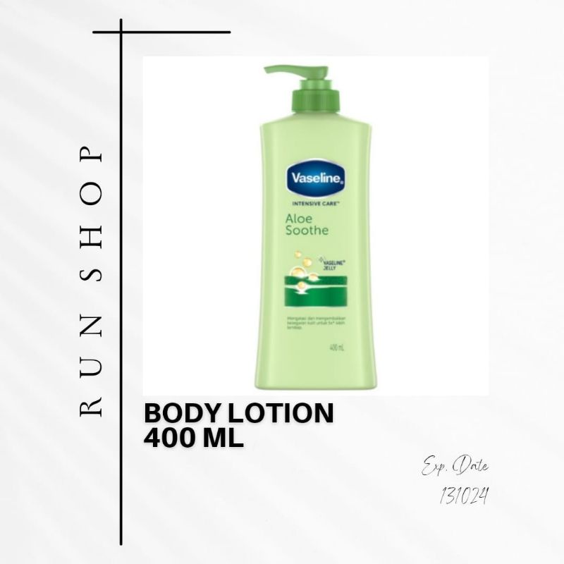 VASELINE ALOE SOOTHE 400 ML