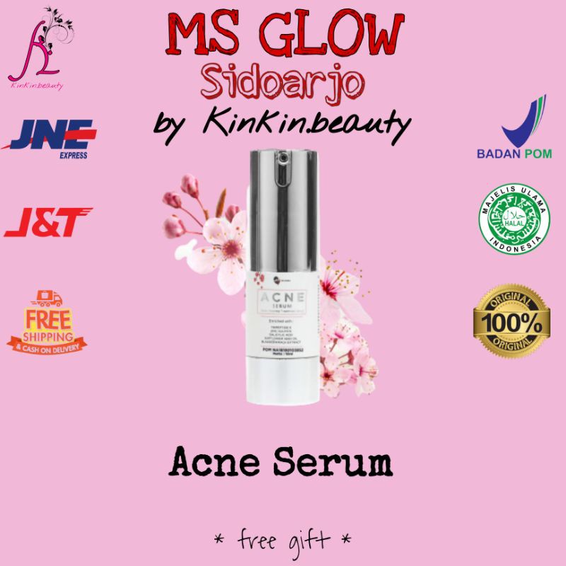 MS Glow Acne Serum #SIDOARJO
