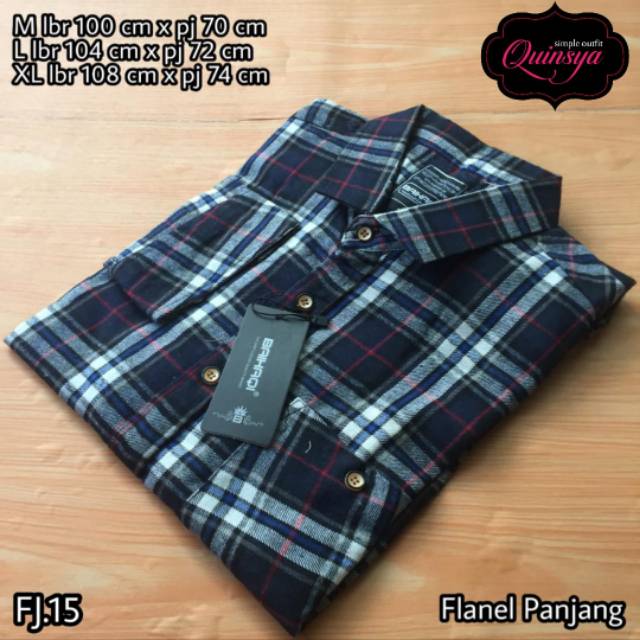 Flanel kotak panjang