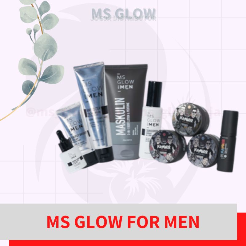 MS GLOW FOR MEN SERIES