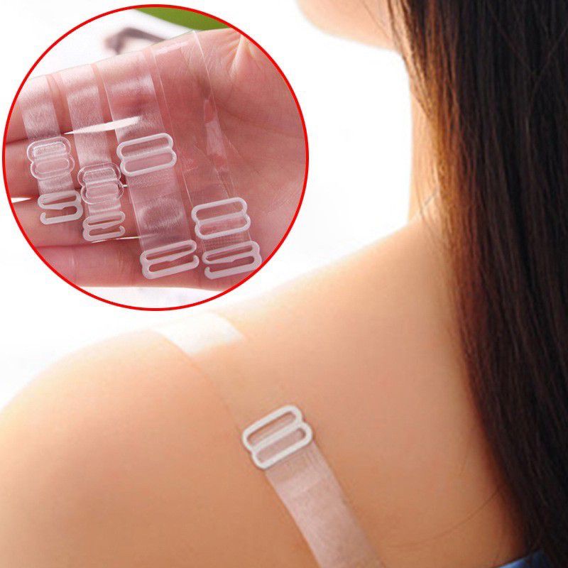 bisa cod-Strap Tali Bra Invisible Transparan