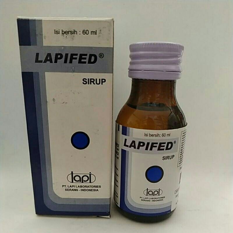 LAPIFED SIRUP 60 ML