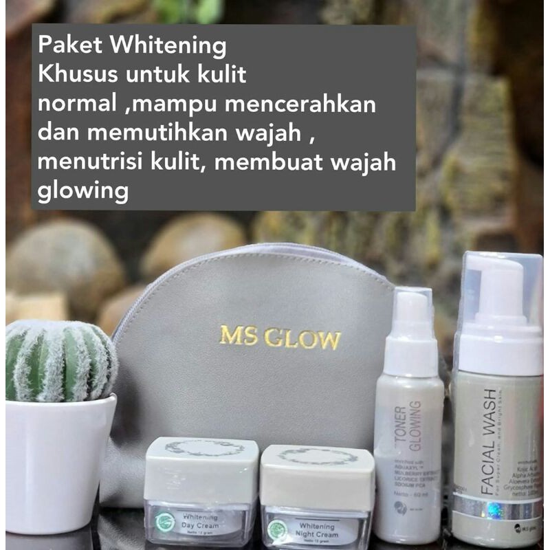 MSGLOW Whitening series