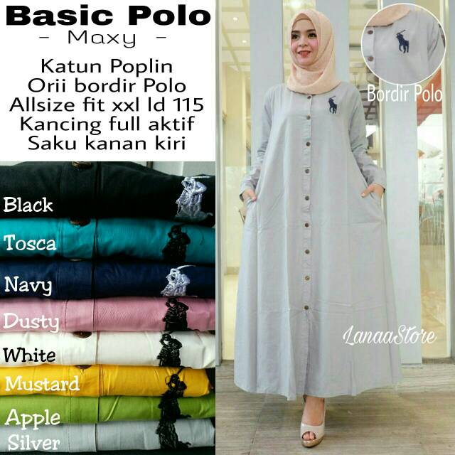 Basic Polo Maxy