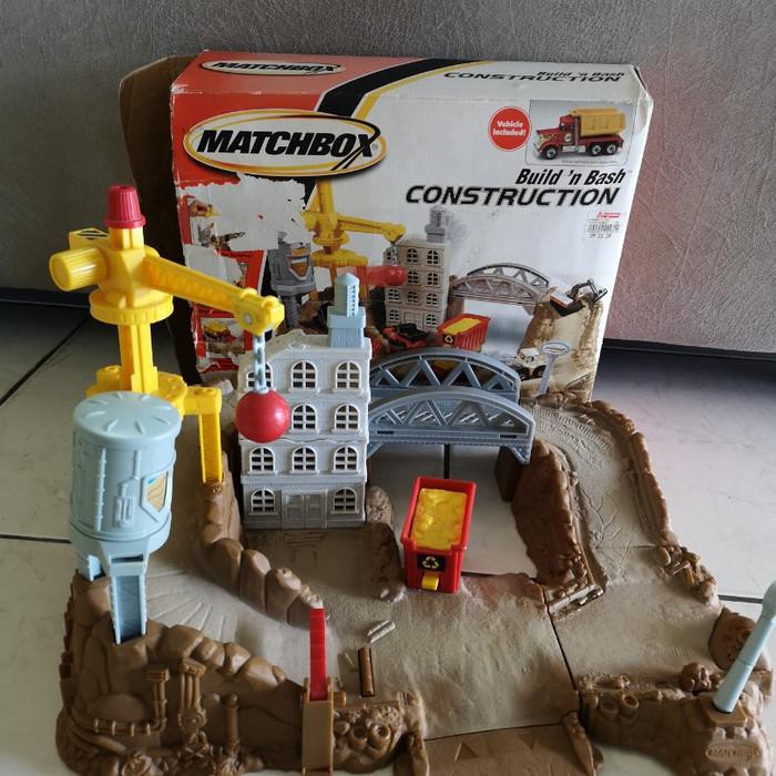 Unik Matchbox - Build n Bash Construction Set Diskon
