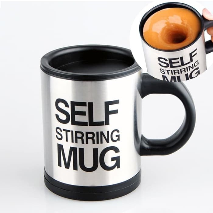 MUG STAINLESS PUTAR OTOMATIS