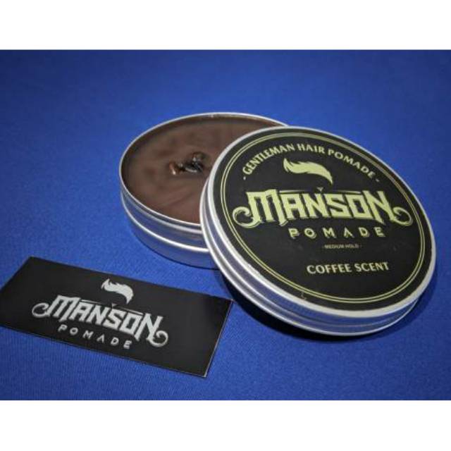 Manson Pomade Medium Hold Coffee