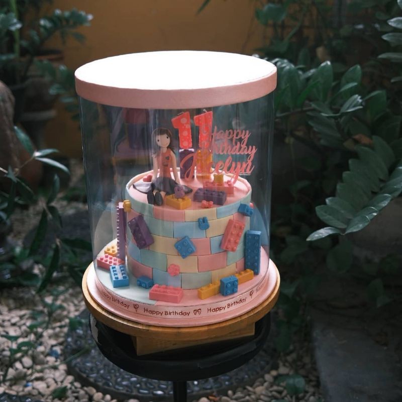 Box kue Tinggi D40XT35