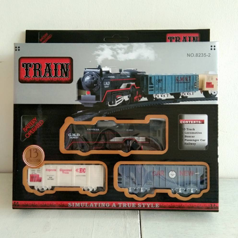 Mainan Train Set Kereta Api dan Rangkaian Rel