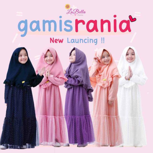 Gamis anak Rania Original by Labella