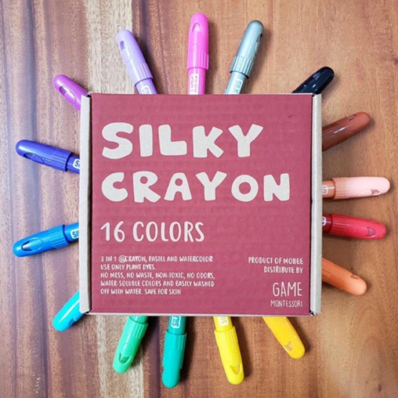 Mobee silky crayons 16