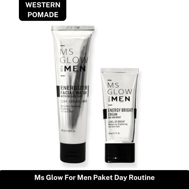 Ms Glow For Men Paket Day Routine