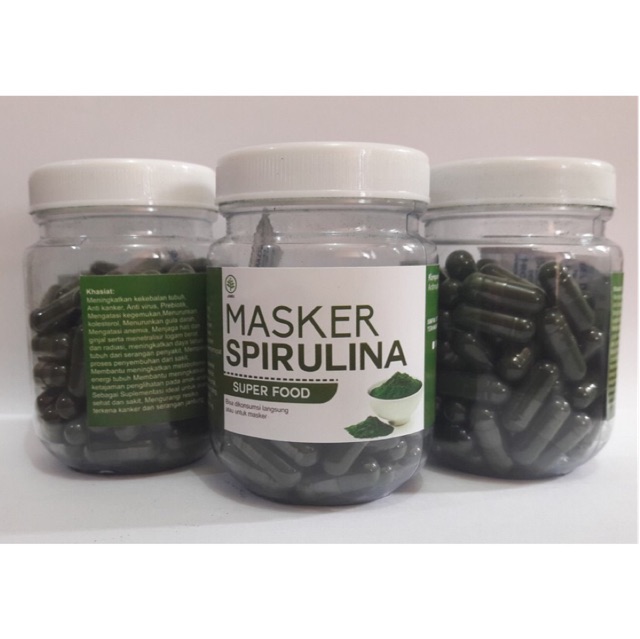 SPIRUVIT / SPIRULINA KAPSUL MASKER