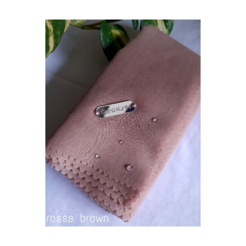 Rosse Brown Voal Watersplash