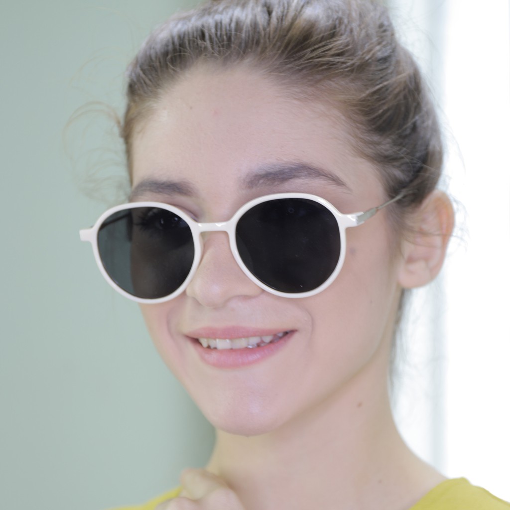 Sydney Retro Eyewear White