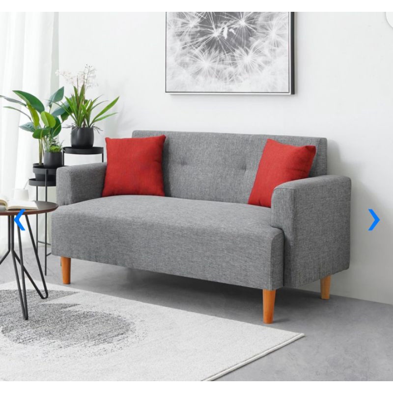 sofa dua dudukan sofa retro scandinavian