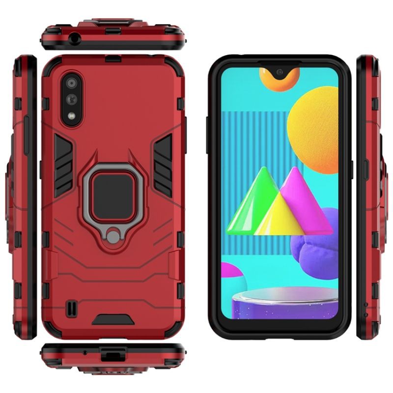 Samsung M10 Casing Hardcase Robot Softcase Protection Hard Back Case Shockproof