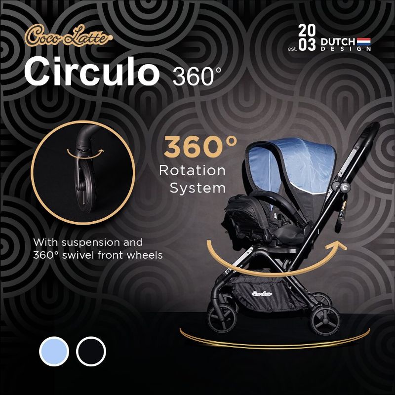 Stroller Cocolatte Circulo 2 arah twist