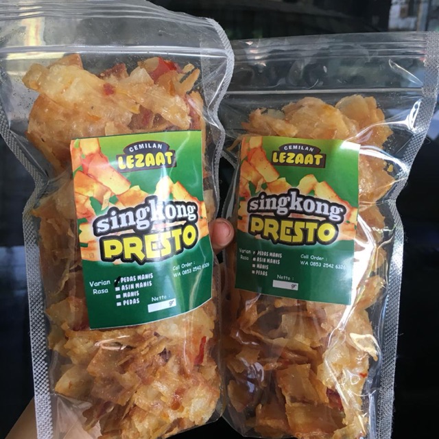 KERIPIK SINGKONG PRESTO