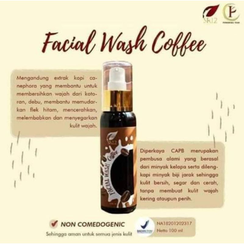 Facial Wash Coffe SR12