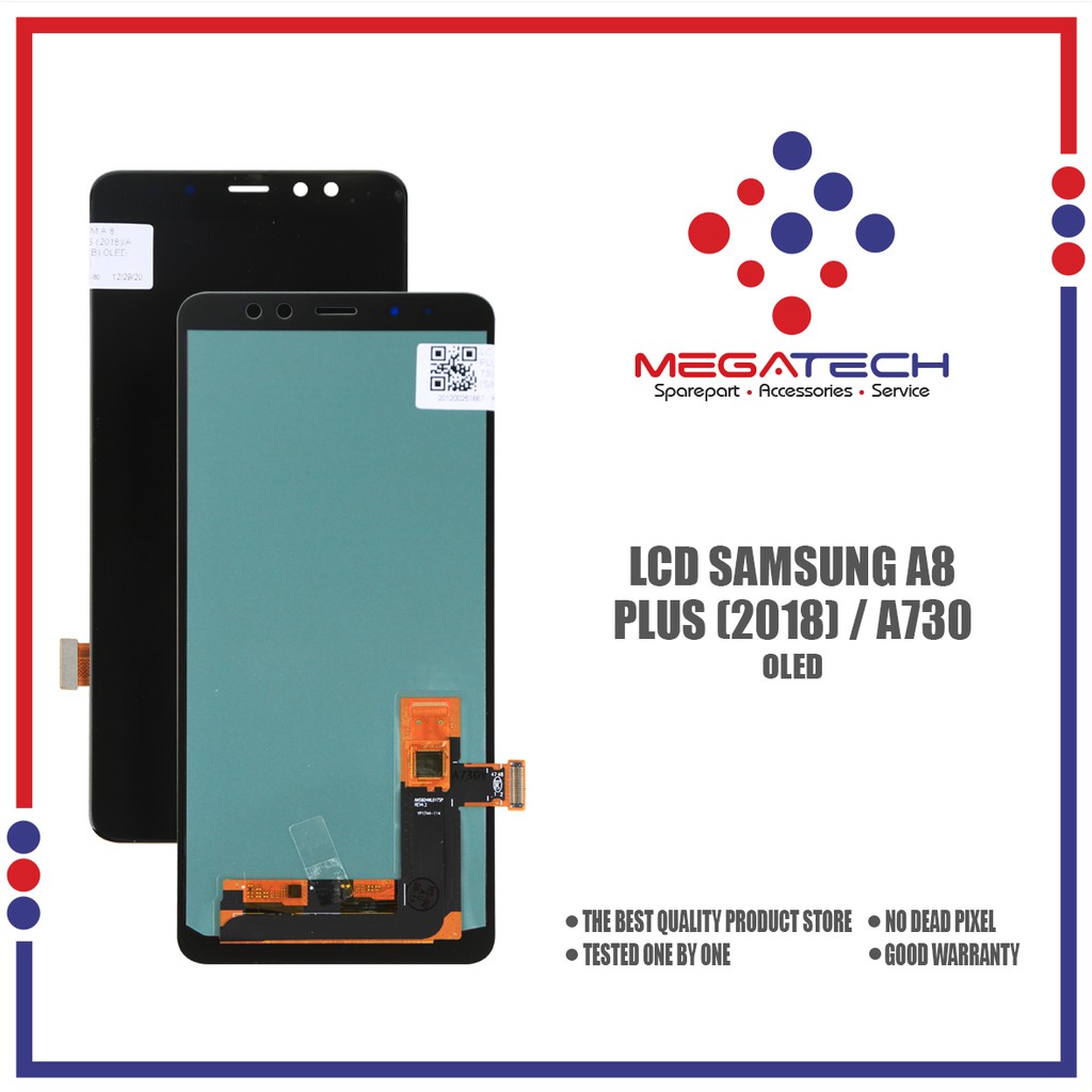 New LCD Samsung A8 Plus 2018 / A730 Fullset Touchscreen - OLED