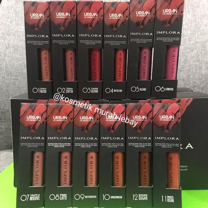IMPLORA URBAN LIP CREAM MATTE