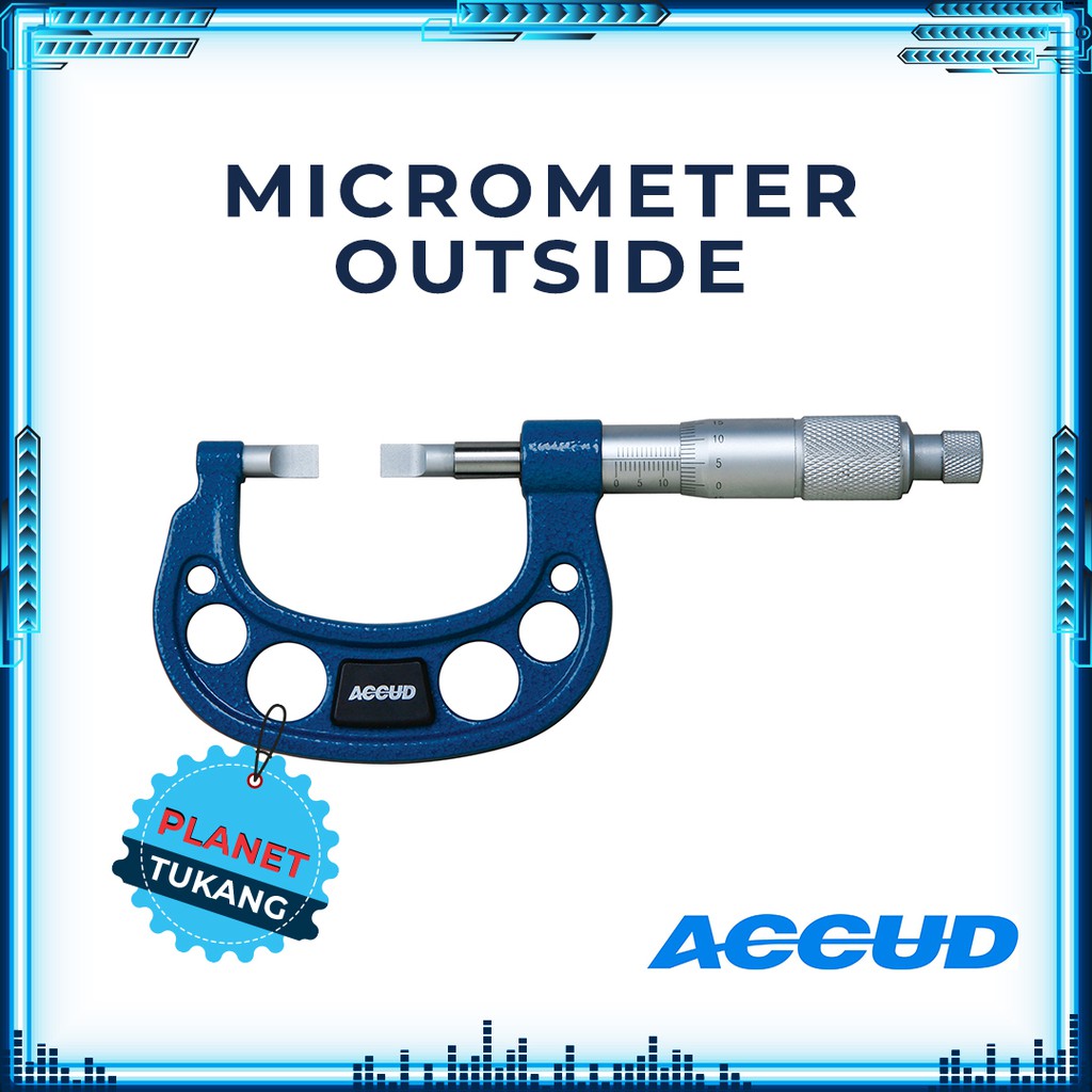 Micrometer Outside 50-75MM ACCUD