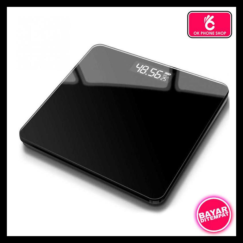 Taffware Timbangan Badan Digital + Temperature Battery Version