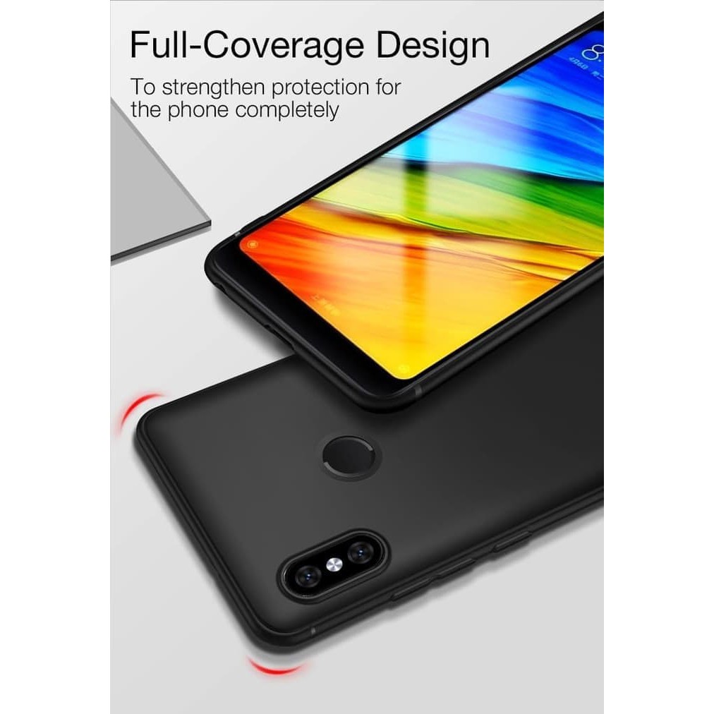Xiaomi Redmi Note 6 Pro Black Matte Softcase